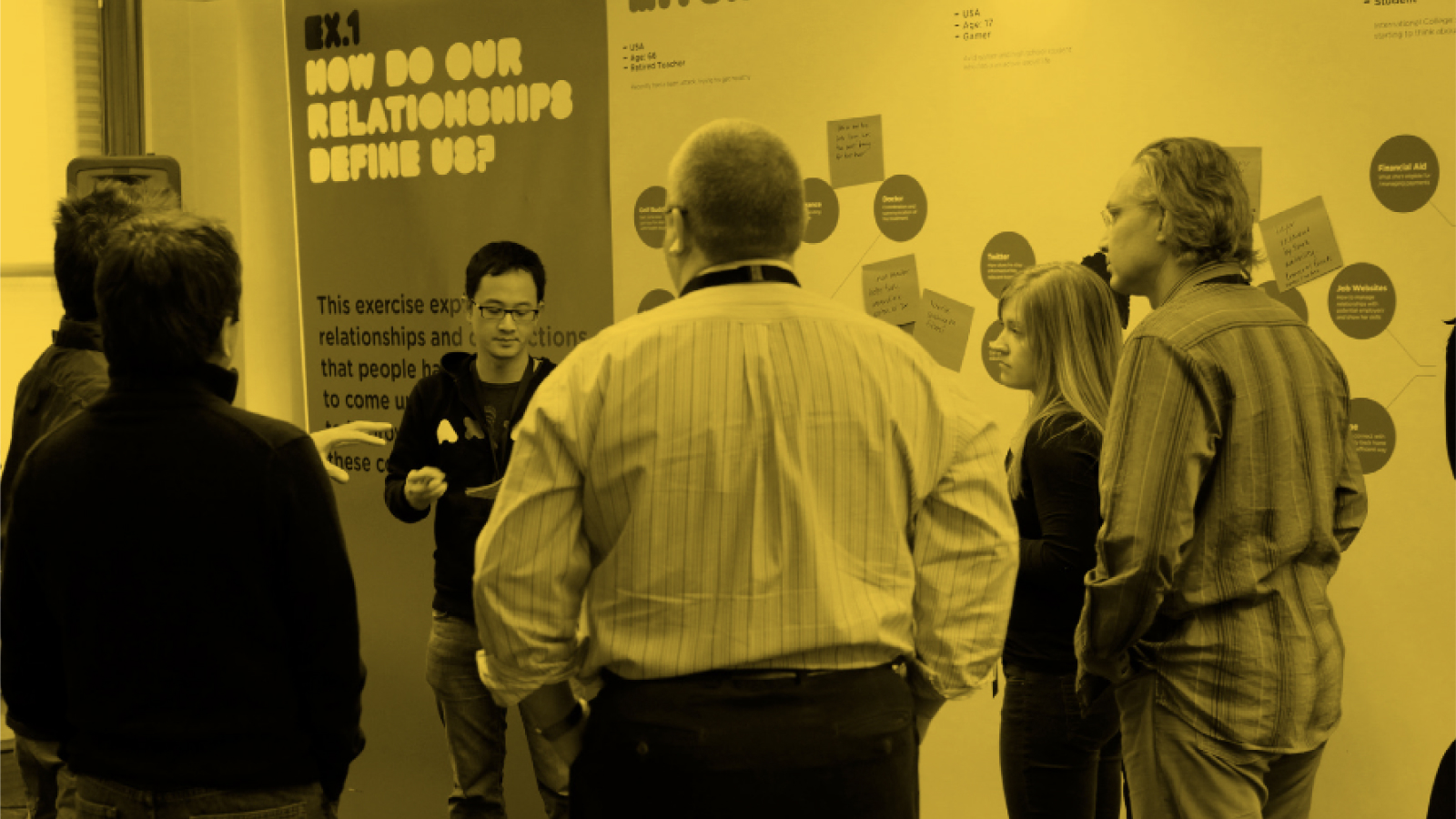 Microsoft executives workshopping